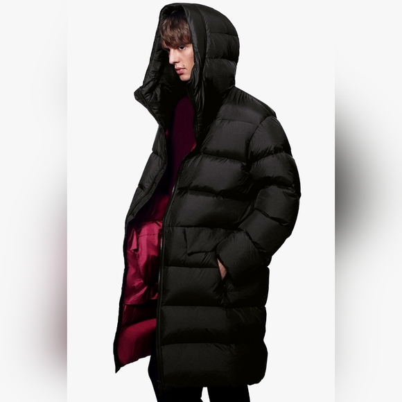 Jil Sander Other - Uniqlo Jil Sander +J L Men’s Light Down Volume Hooded Coat Puffer Jacket in EUC